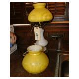 Hurricane Lamp Vintage with Extra Globe