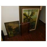 Wall Art Mixed Lot of 4 Rocky Shore By Elizabeth