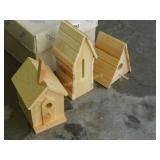 Bird and Butterfly House lot of 3