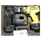 DeWalt Cordless Screw Driver In Case with
