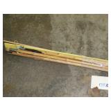 Cane Fishing Pole and Yard Stick