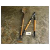 Craftsman Shovel and Loppers Lot of 2