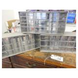 Nuts and Bolt Bins Lot of 3 New Approx. 18"x9"x7"