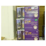 Net Style Light Set of 3 Boxes Clear 2