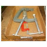 C Clamps lot of 3