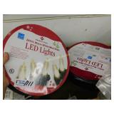 Christmas Lights Reels Lot of 2- 250 Count White