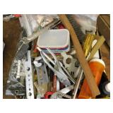 Tools Mixed Box Lot-Pliers, Screw Drivers, Brake
