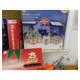 Christmas Lights and Yard Décor-2 Boxes of Clear