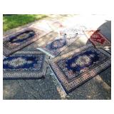 Rugs lot of 7 Runners and Rugs