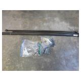 Curtain Rods & Hardware - Lot of 4