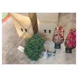 Artificial Boxwood Shrubs And Fruit Trees- Box