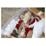 Christmas Lot-Santas,Trees,Ornaments