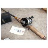 Fishing Pole and Reel Browning Rod and Abu Garcia