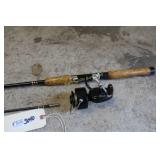 Rod and Reel Combo Zebflex Pole and Mitchell Reel