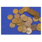 Wheat Pennies - 1909-1956 - 4.75 oz Total Weight