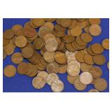 Wheat Pennies - Lot of 120 Approx.