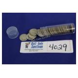 Liberty Dimes - Pre 1964 - Full Roll