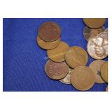 Wheat Pennies - Approx. 50 Coins
