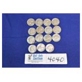 Liberty Nickels - Pre 1964 - Lot of 15 Coins