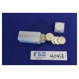 1963 Liberty Washington Quarters - Roll - Denver