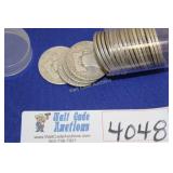 Franklin Half Dollars - Full Mixed Roll
