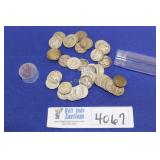 Winged Liberty Head Dimes - Part Mixed Roll 36+