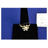 18K Gold Diamond Ring - 1 3/4 CT 6 3pt. Diamonds