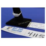 European or Mine Cut Diamond Ring - Size 5.5