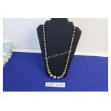 Cultured Pearls Knotted and Sterling - 14"