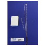 14K Gold Necklace/Chain - Approx. 14" Long (Did