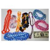 Colorful Playful Beaded Necklaces