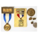 Club Pins & Medals - NRA, Coin, Lions