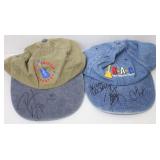 2 Great American Country Signed Baseball Hats