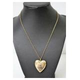 Gold Filled Royal Artillery Locket & Chain