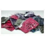 30 New Lattice Tunic Tops Sz Med Assorted Colors