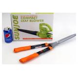 New Small Leaf Blower & Fiskar Edgers