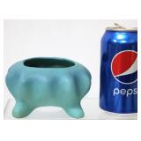 Van Briggle Ming Blue Small Vase Bowl