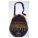 Antique Hand Beaded Purse Needs TLC