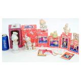 6 Precious Moments Members Only Figurines Boxed
