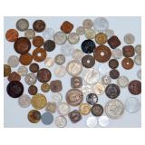 Foreign Coin Collection Ranging 1880s to 1950s