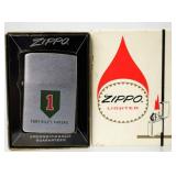 Zippo Light w Big Red One in Box - Unused?