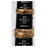 Gold Filled Custom Made Rings by Artist