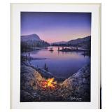 Into The Wilderness Signed Print by Lyman w Papers