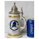 Vintage 57th FIS Souvenir Stein w Lid