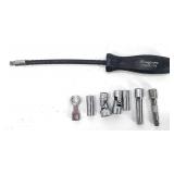 Snap On 1/4" Dirve Lot w Driver