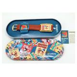 Lorus Mickey Unlimited Steamboat Willie Watch New