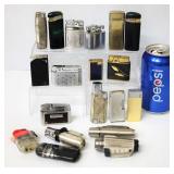 Lot of Vintage Cigarette Lighters - Many Japan