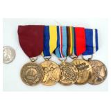 5 US Military Medals US Navy Kosovo Expedition