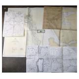 Vintage Maps - World, SF, Seattle, ++