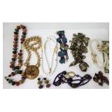 Assorted Fine & Costume Jewelry Necklaces